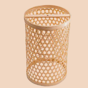 Bamboo Lamp Hexagon for Sustainable Home Decor earth chakra