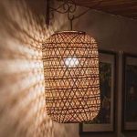 Bamboo Lamp Jaali for Sustainable Home Decor Earth Chakra