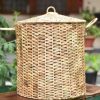 Conical Laundry Bamboo Basket Sustainable for Your Home and Beyond