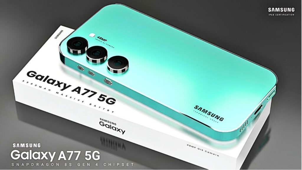 Samsung Galaxy A77 発表!優れたカメラ性能と長時間バッテリーを搭載したスマートフォン